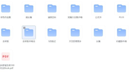 《哆啦A梦》全彩版+珍藏版+超长篇+短篇集+其他…超清PDF
